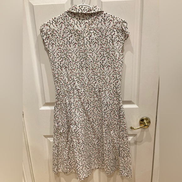 Handmade Floral Shirt Dress 4 US Small - Picture 6 of 6